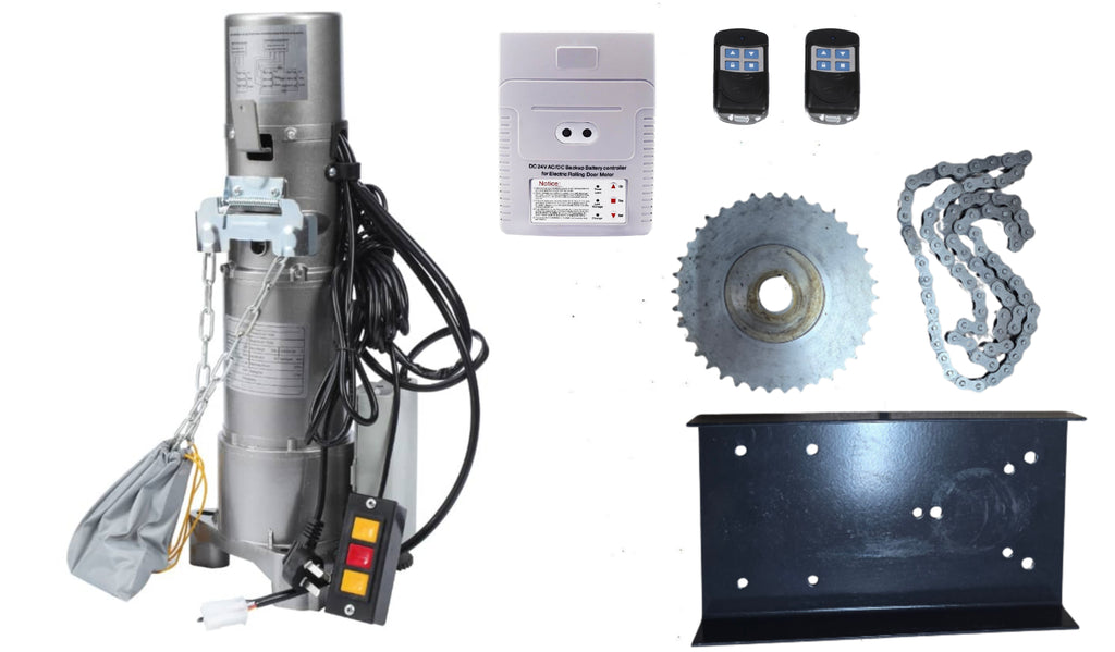 Shutter Drive 600kg DC Battery Backup Roller Shutter Door Motor