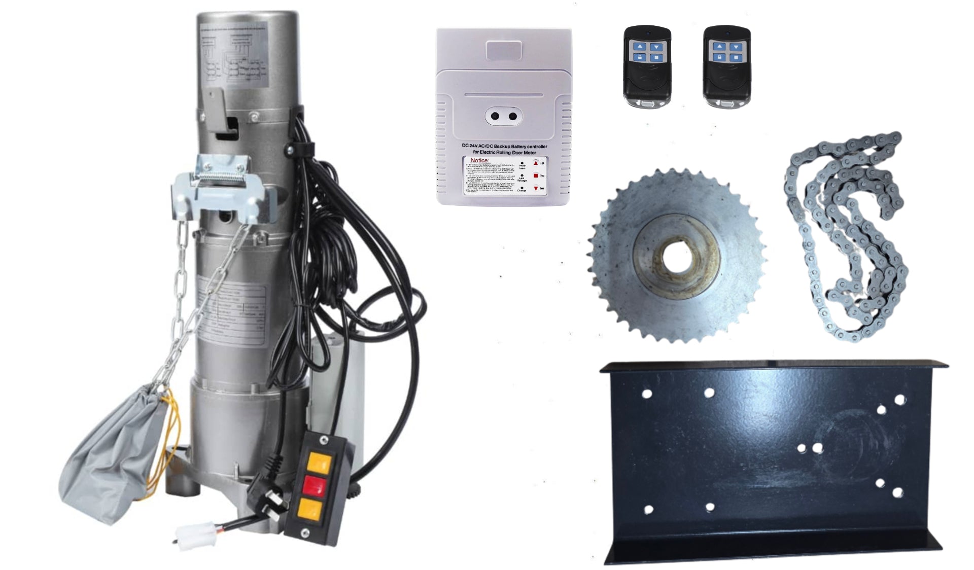 Shutter Drive 600kg DC Battery Backup Roller Shutter Door Motor