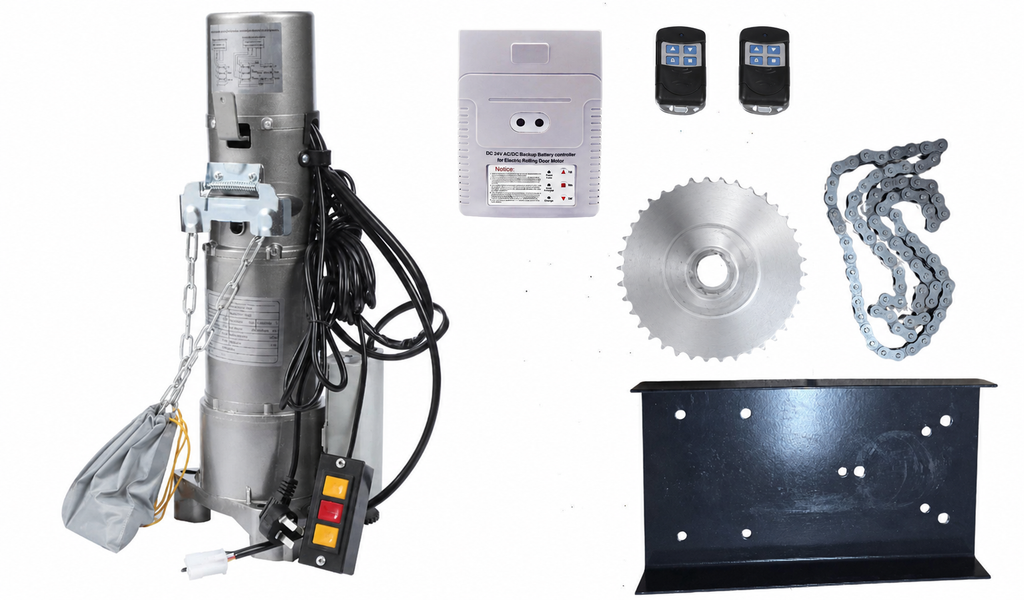 Shutter Drive 800kg DC Battery Backup Roller Shutter Door Motor