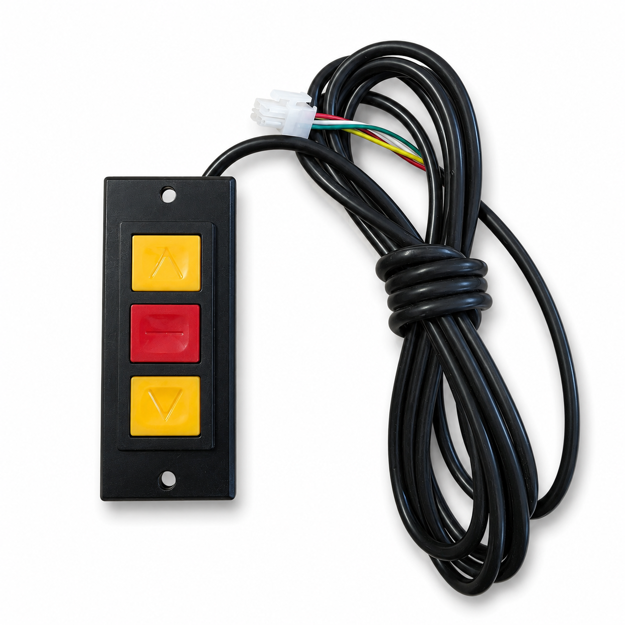 Rolling Door Up Down Stop 3 Buttons Push Button Switch for 24v battery backup