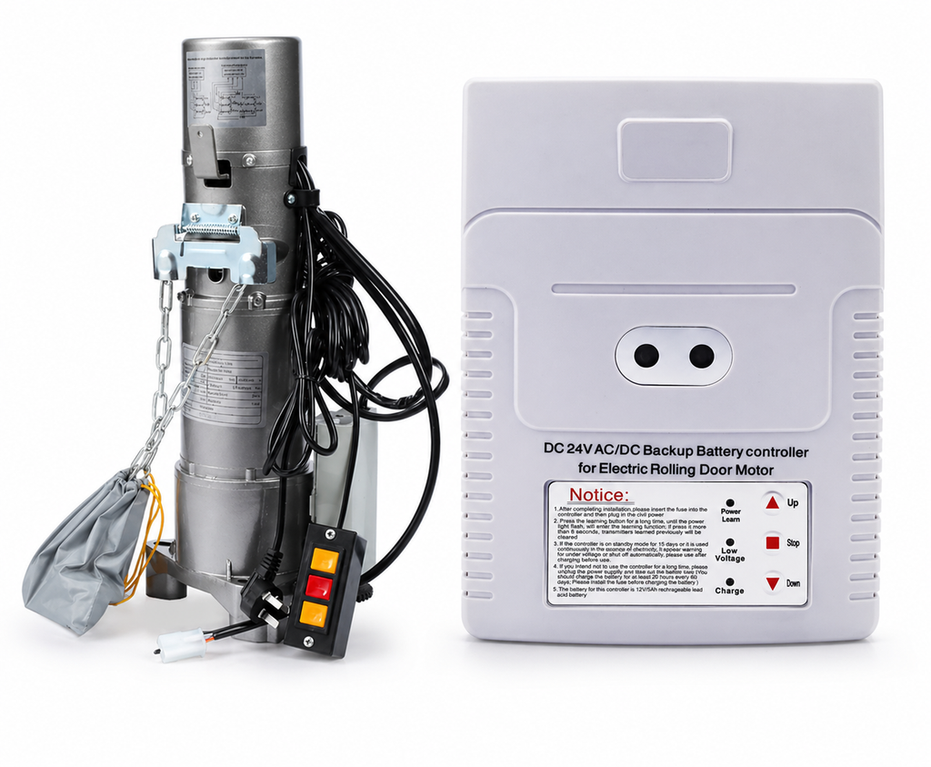 Shutter Drive 800kg DC Battery Backup Roller Shutter Door Motor
